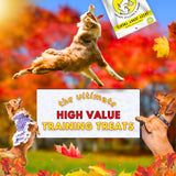 Load image into Gallery viewer, Jazzy Jerky® Treats Cluck-A-Licious Chicken: 95% Chicken, Prebiotics, Omega 3s &amp; 6s