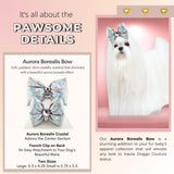 Load image into Gallery viewer, Aurora Borealis Bow from Fluffy Butts Designs
